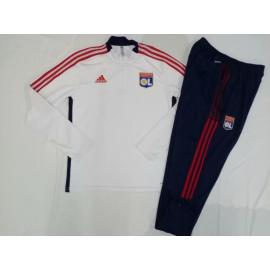 Chandal Olympique Lyonnais 2021/2022 blanco