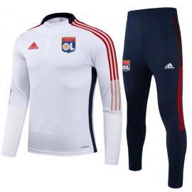 Chandal Olympique Lyonnais 2021/2022 blanco