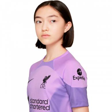 Camiseta Liverpool Fc Primera Equipación Stadium Portero 2022-2023 Niño