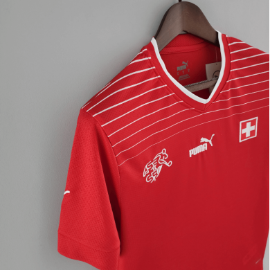 Camiseta Suiza Primera Equipación 2022