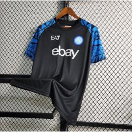 Camiseta Scc Napoli Pre-Match Negro 23/24