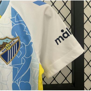 Camiseta Málaga Cf Primera Equipación 24-25 Niño