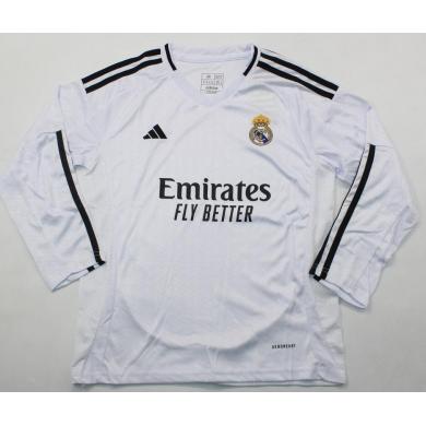 Camiseta Real M adrid Primera Equipación 24/25 ML Niño