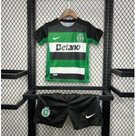 Camiseta Sporting Lisboa 1ª Equipación 24/25 Niño