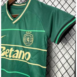 Camiseta Sporting Lisboa 2ª Equipación 24/25 Niño