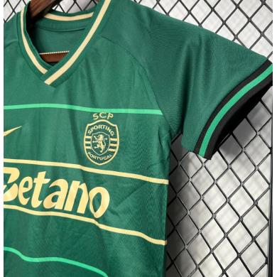 Camiseta Sporting Lisboa 2ª Equipación 24/25 Niño