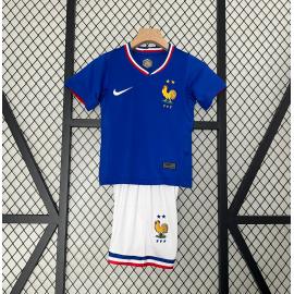 Camiseta Francia Primera Equipación 2024 Niño