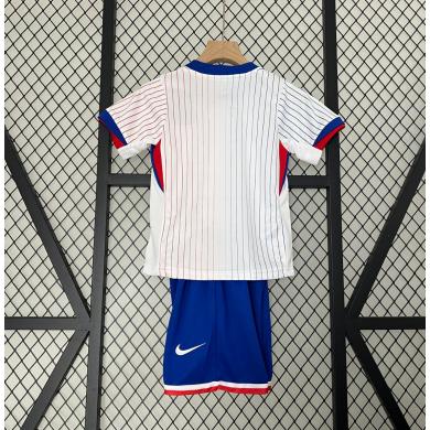 Camiseta Francia Segunda Equipación 2024 Niño