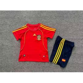 Conjunto Retro España Primera Equipación 2008 Niño