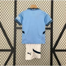 Camiseta Manchester City Primera Equipacion 24/25 Niño