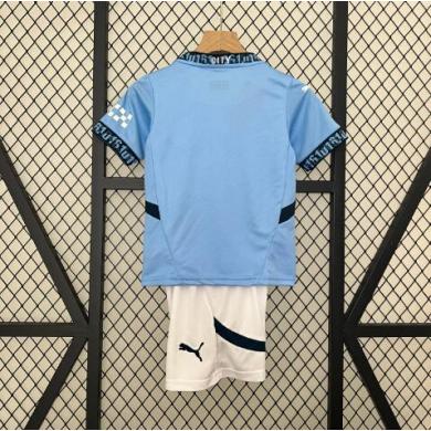 Camiseta Manchester City Primera Equipacion 24/25 Niño