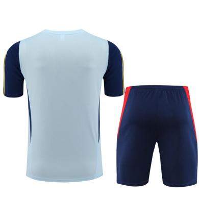 Camisetas España Pre-Match Azul 24/25 (Hombre/Niño) + Pantalones