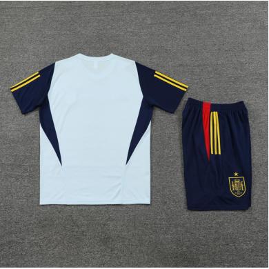 Camisetas España Pre-Match Azul 24/25 (Hombre/Niño) + Pantalones