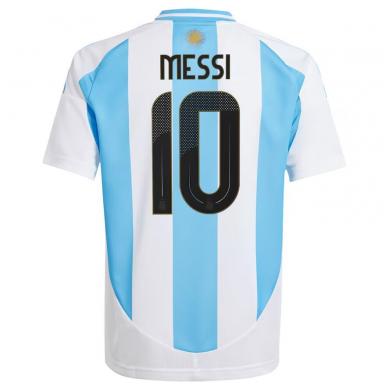 Camiseta Argentina 1ª Equipación 2024 Niño Messi #10