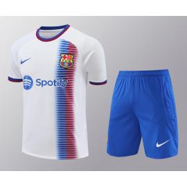 Camiseta B-arcelona Fc Pre-Match BLANCO 2024/2025 + Pantalones