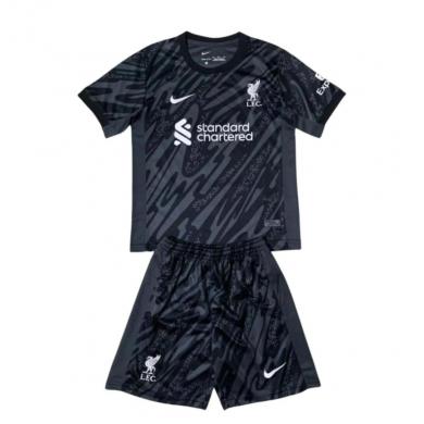 Camiseta Liverpool Fc Portero Negro 24/25 Niño