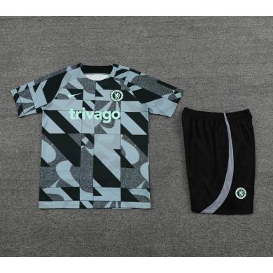 Camiseta Chelsea FC Pre-Match 24/25 Grey + Pantalones