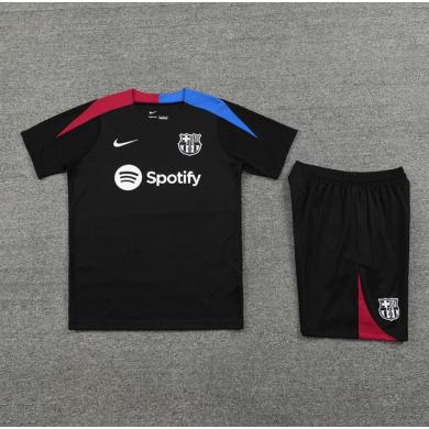 Camiseta FC b-arcelona Pre-Match 2023-2024 Negro + Pantalones