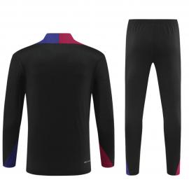 SUDADERA FC B-arcelona TRAINING Negro 24/25 (Hombre/Niño) + Pantalones 