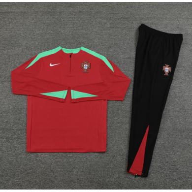 Sudadera Fc Portugal 24/25 Rojo (Hombre/Niño) + Pantalones