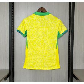 Camiseta Brasil Primera Equipación 2024 Mujer