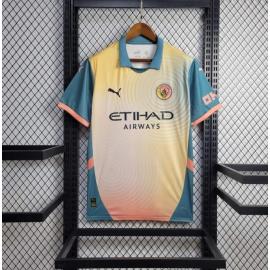 Camiseta Manchester City Cuarta Equipación 24/25