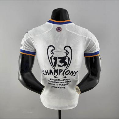 Camiseta 21/22 Real Madrid 13 Champions Liga de Campeones de la UEFA