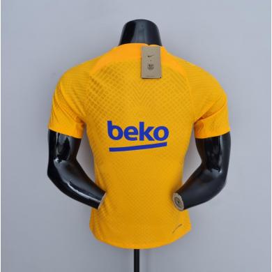 Camiseta 22/23 Versión Jugador b-arcelona Training Kit Amarillo