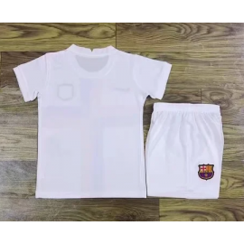 Camiseta b-arcelona 2022 Blanca Niño