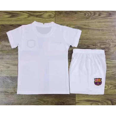 Camiseta b-arcelona 2022 Blanca Niño