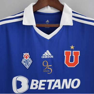 CAMISETA U. DE CHILE PRIMERA EQUIPACIÓN 22/23 95TH ANNIVERSARY