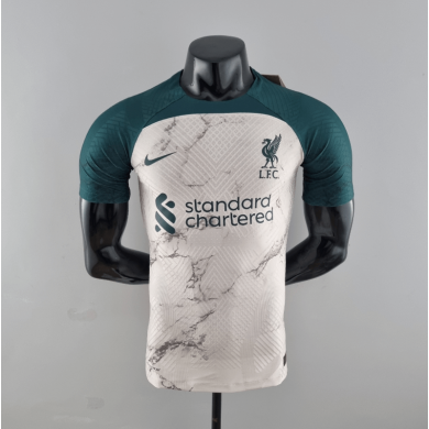 CAMISETA 22/23 LIVERPOOL EDICIÓN ESPECIAL BLANCA Y VERDE