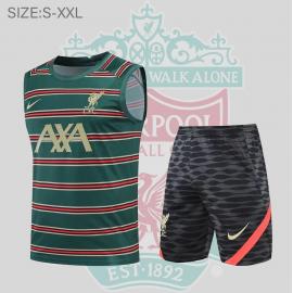 Camisetas Sin Mangas Liverpool 22/23 KIT VERDE