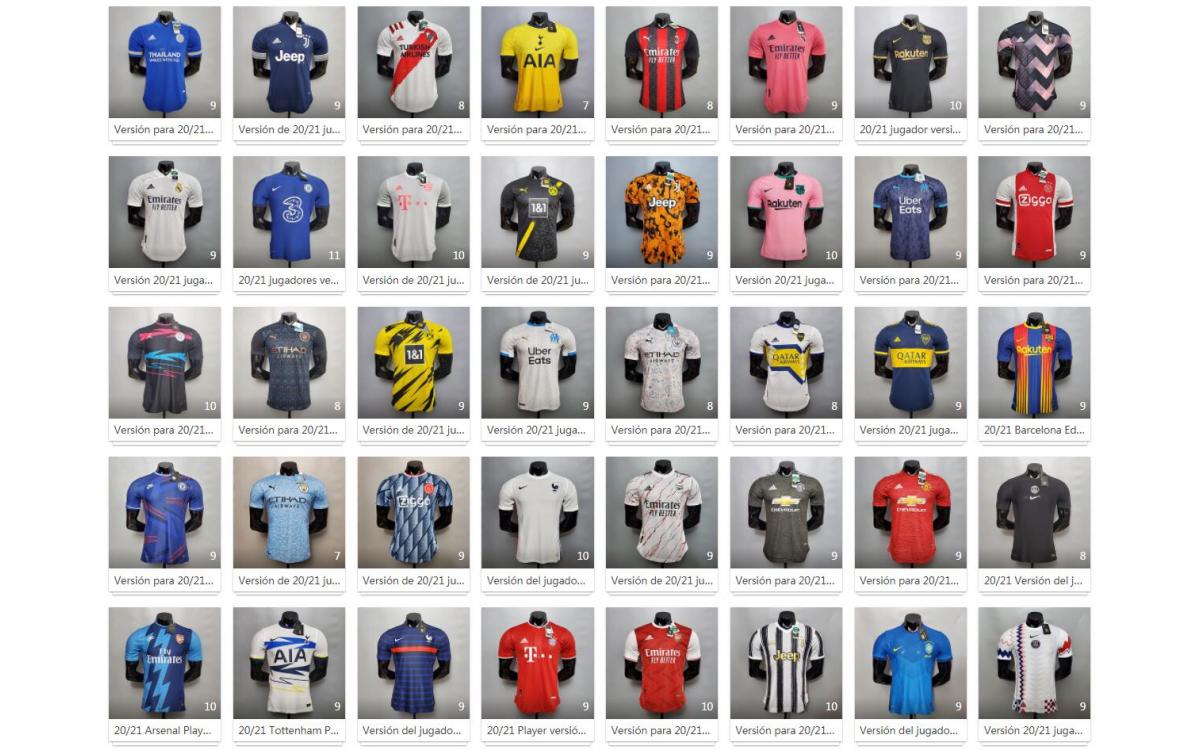 Camisetas de la Temporada 2020/2021