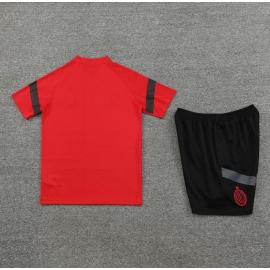 Camiseta AC Milan Training Kit Rojo 22/23 + Pantalones