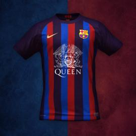 Camiseta b-arcelona Edición Limitada de Queen la 1a equipación masculina del FC