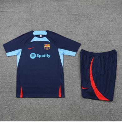 Camiseta FC b-arcelona Pre-Match 22/23 Azul + Pantalones