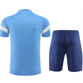 Camiseta Manchester City Pre-Match 22/23 Azul + Pantalones