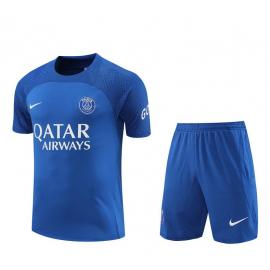 Camiseta PSG FC Training Azul 22/23 + Pantalone