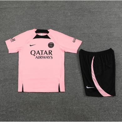 Camiseta Paris St. Germain FC Training Rosa 22/23 + Pantalone