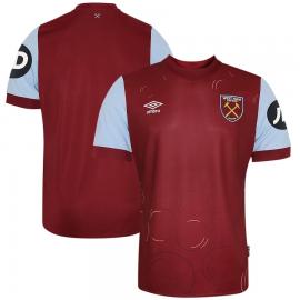 Camiseta West Ham United 1ª Equipación 23/24 Niño