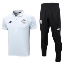 Polo MANCHESTER CITY Pre-Match 23/24 Gris Claro