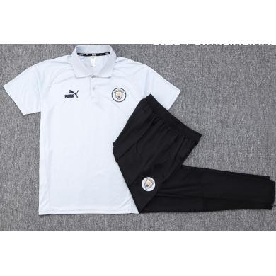 Polo MANCHESTER CITY Pre-Match 23/24 Gris Claro