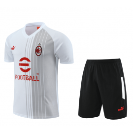 Camiseta AC Milan Pre-Match 23/24 Blanco + Pantalones