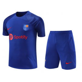 Camiseta FC b-arcelona Pre-Match 23/24 Azul + Pantalones