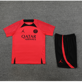 Camiseta FC Paris Saint-Germain Pre-Match 23/24 Rojo + Pantalones