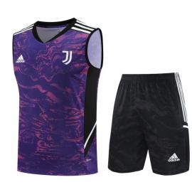 Camiseta Sin Mangas Juventus FC Pre-Match 23/24 + Pantalones