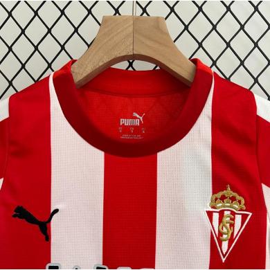 Camiseta Sporting De Gijón Primera Equipación 23/24 Niño