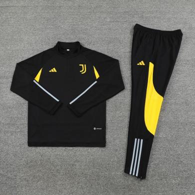 Chandal Entrenamiento Juventus 2023-2024 Negro (Hombre/Niño) + Pantalones