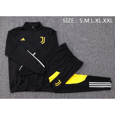 Chandal Entrenamiento Juventus 2023-2024 Negro (Hombre/Niño) + Pantalones